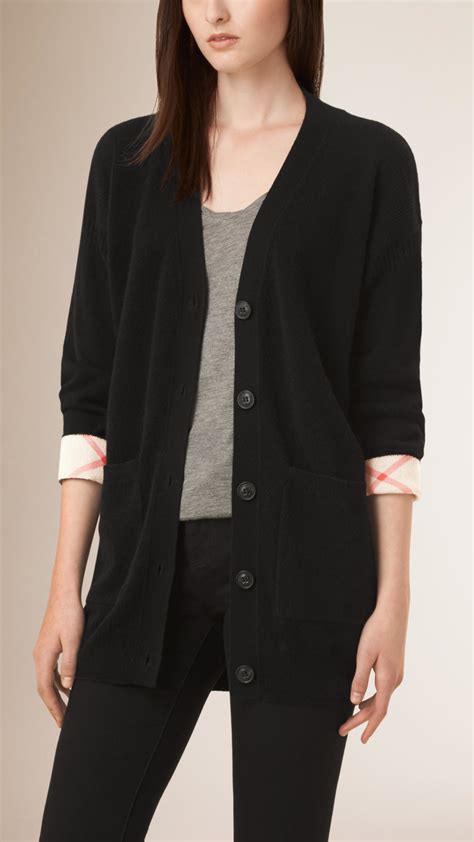 girls' burberry cardigan|burberry oversized cardigan.